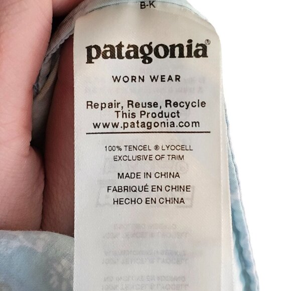 Patagonia Worn Wear Lost Wildflower Dress Sz M - Picture 11 of 12